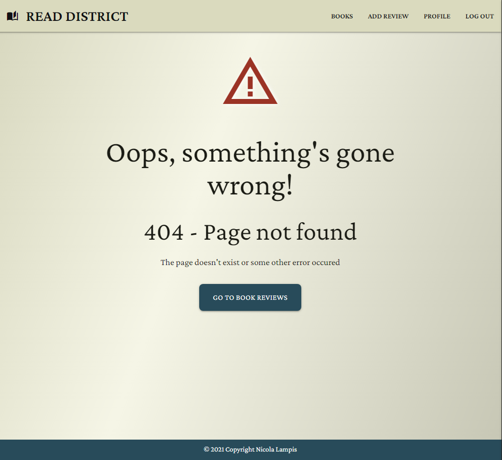 HTTP 404 Error